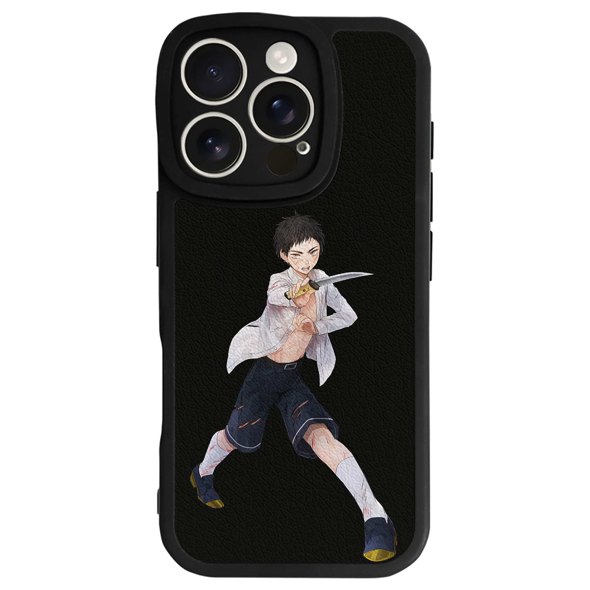 （画像用） 刀剣乱舞 Touken Ranbu 【iPhone 16シリーズ対応】シリコンスマホケース（レザー調） 材質：シリコン